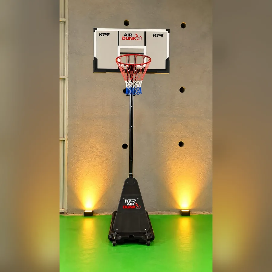 Basketball hoop at Azure Resort