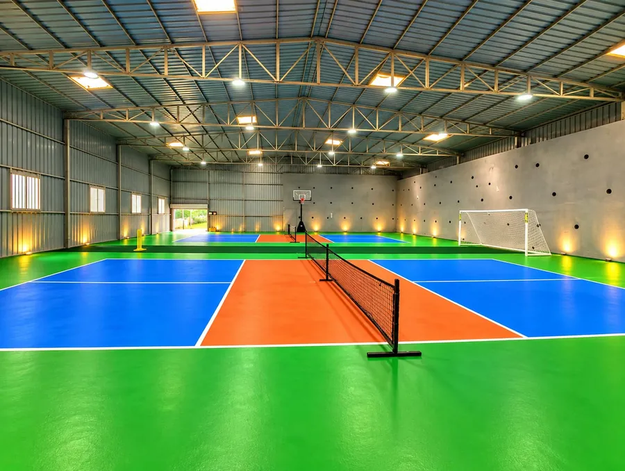 Pickleball court at Azure Resort